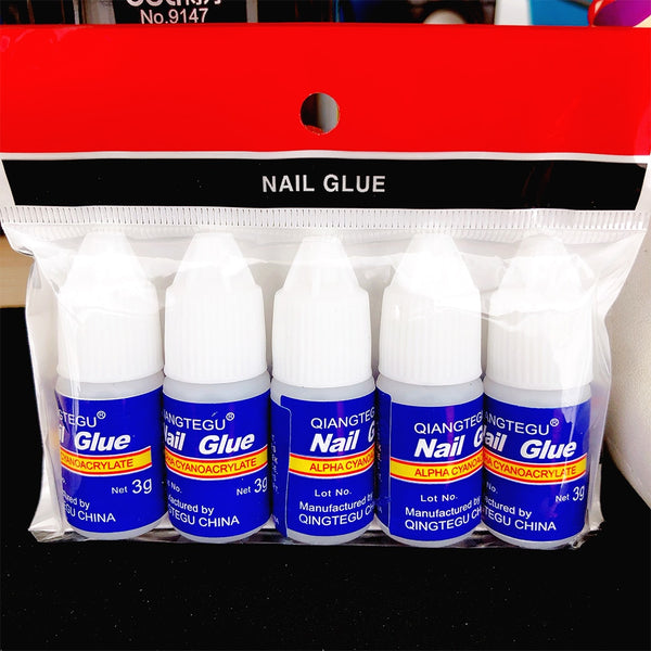 Glue for false nails.